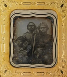 Tres hombres aborígenes, Melbourne, Victoria